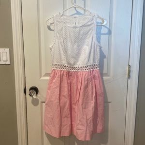 BNWT Lily Pulitzer dress. Pockets, pink and white stripe.